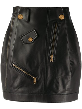 Versace fitted biker skirt with Express Delivery - Farfetch