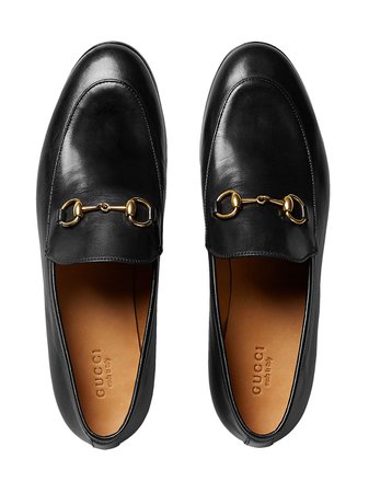 Gucci Gucci Jordaan Leather Loafers - Farfetch