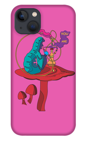 Alice in wonderland caterpillar phone case