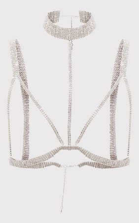 Tiffany Diamante Harness | Accessories | | PrettyLittleThing USA