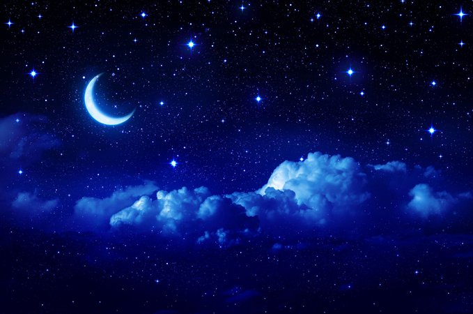 Blue-night-sky-wallpaper | Night sky wallpaper, Night sky photography, Sky aesthetic