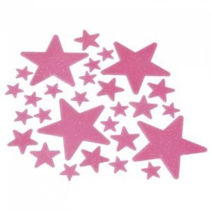 Pink Glow Stars