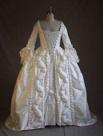 Custom Marie Antoinette Pearl Wedding Gown | Etsy