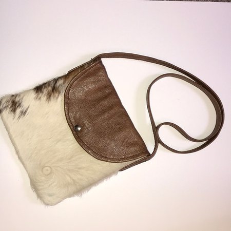 Vintage Bags | Animal Hair Crossbody Bag | Poshmark