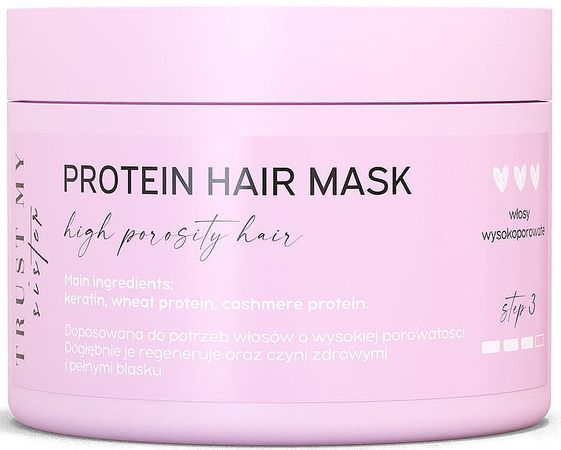 Trust My Sister High Porosity Hair Protein Mask - Πρωτεϊνική μάσκα μαλλιών με υψηλό πορώδες | Makeup.gr