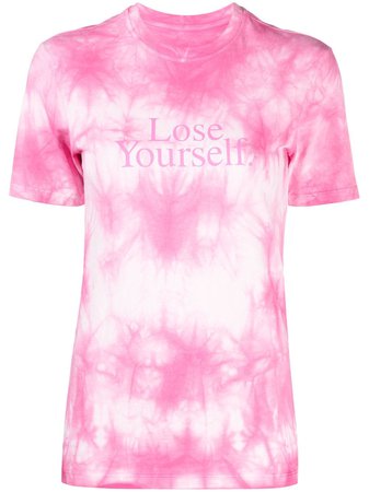 Paco Rabanne t-shirt Lose Yourself à Imprimé tie-dye - Farfetch