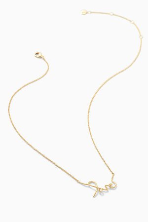 Gold Love Necklace | Stella & Dot