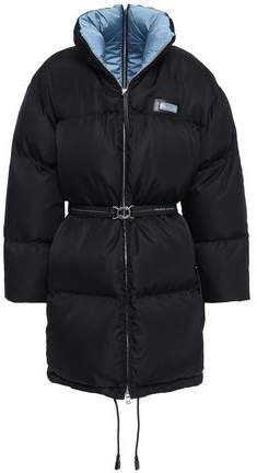 Belted Quilted Shell Down Coat