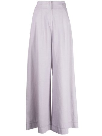 ALEMAIS Elle high-waisted Palazzo Trousers - Farfetch