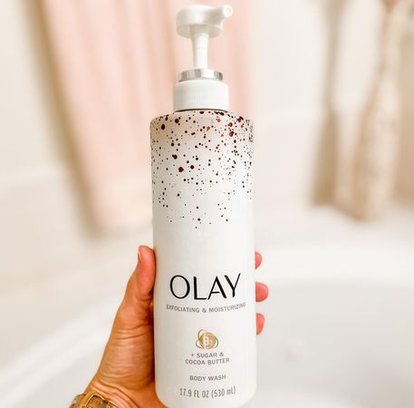 Olay Exfoliating & Moisturizing Body Wash With Sugar, Cocoa Butter And Vitamin B3 - 17.9 Fl Oz  : Target