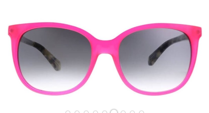 Pink sunglasses Kate spade Julieanna