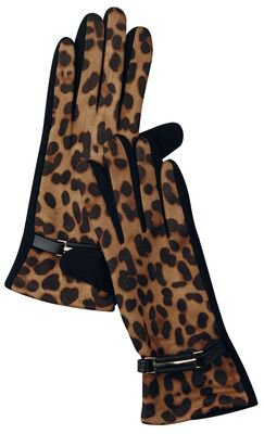 Leopard Gloves | Voodoo Vixen Full-fingered gloves | EMP
