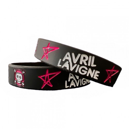 Avril Lavigne bracelet silicone bracelet