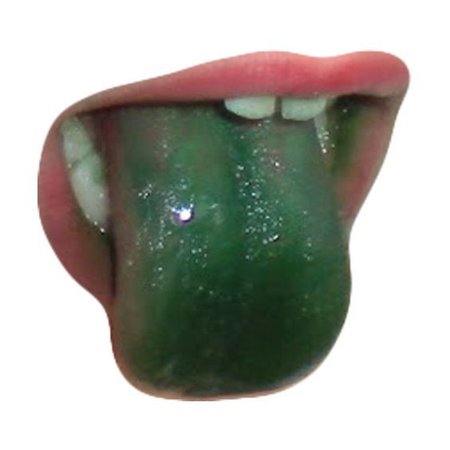 green mouth
