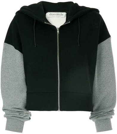 Être Cécile oversized zip hoodie