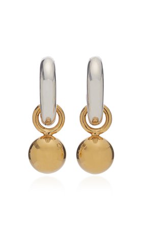 Sonia Sterling-Silver Gold Vermeil Earrings by AGMES | Moda Operandi
