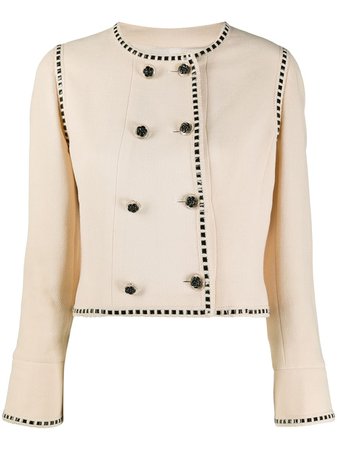 Chanel, cropped double-breasted jacket