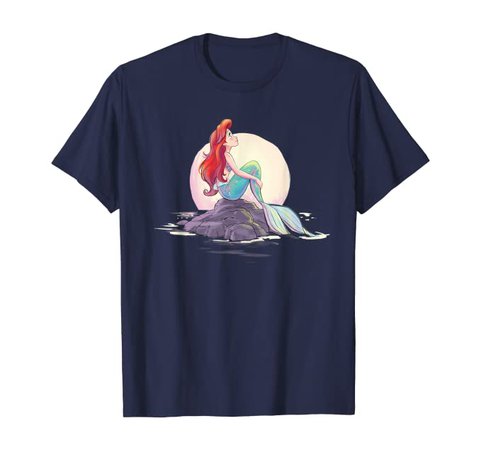 Amazon.com: Disney The Little Mermaid Ariel Shore Dream T-Shirt: Clothing