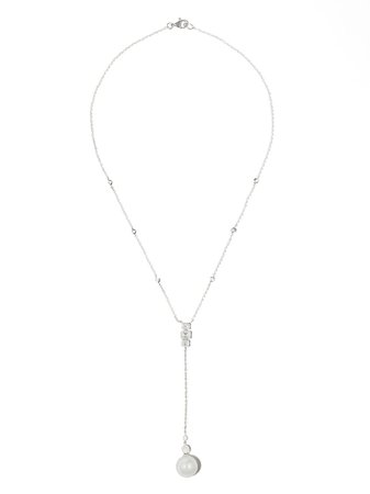 Yoko London 18kt White Gold Starlight South Sea Pearl And Diamond Necklace