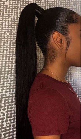 extended ponytail