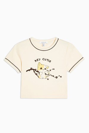 PETITE Hey Cutie T-Shirt | Topshop