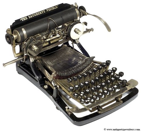 Daugherty typewriter (1893)