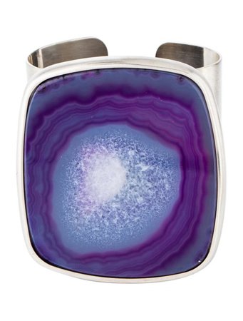 Chanel Dyed Agate Cuff - Bracelets - CHA348128 | The RealReal