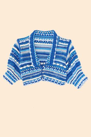 Multi Stitches Crochet Collar Blouse – FARM Rio