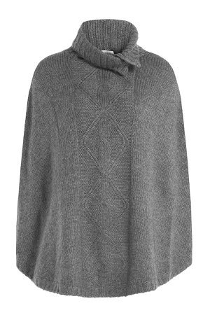 Wool Cape with Cashmere Gr. M