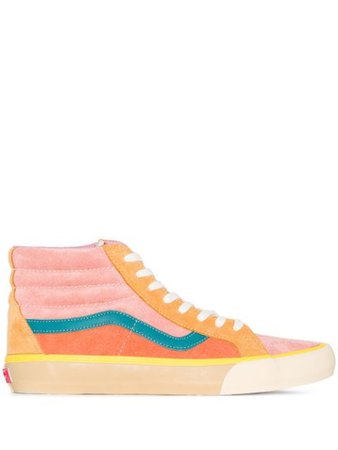 Shop Vans Multicoloured SK8 reissue suede high top sneakers with Express Delivery - Farfetch
