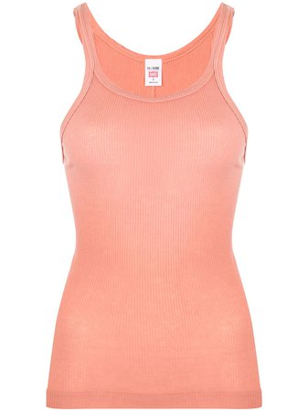 RE/DONE ribbed cotton tank top - FARFETCH