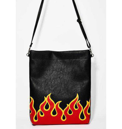 Flame Shoulder Bag | Dolls Kill