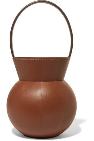 STAUD | Keaton leather bucket bag | NET-A-PORTER.COM