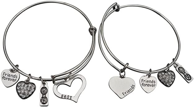 Infinity Collection Best Friend Bracelet Set, Best Friends Jewelry - 2 BFF Bracelets- Perfect: Jewelry