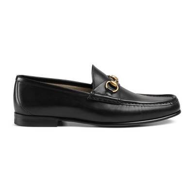 Black Leather 1953 Horsebit Loafer | GUCCI® US