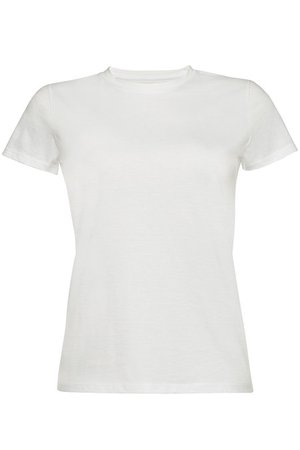 Vince - Pima Cotton T-Shirt - white