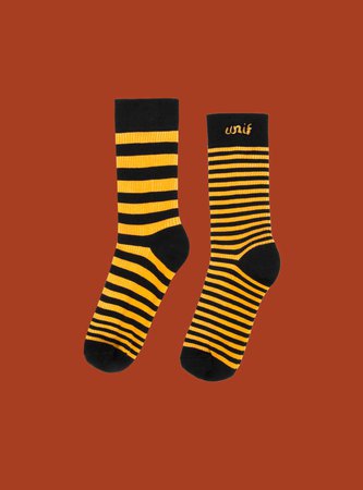 UNIF | Pippy Socks - Yellow