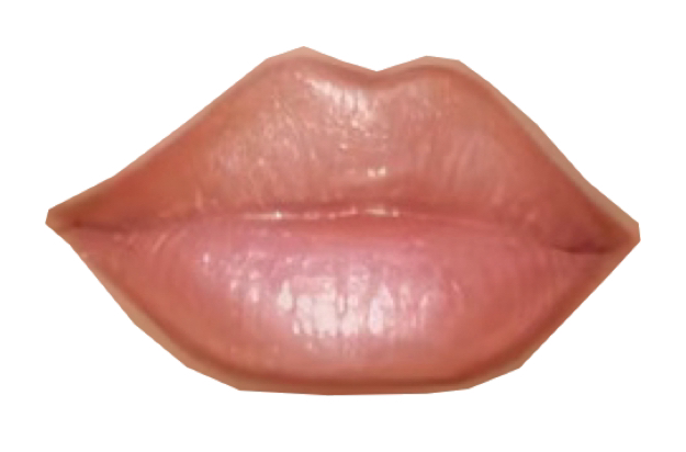 nude glossy lip