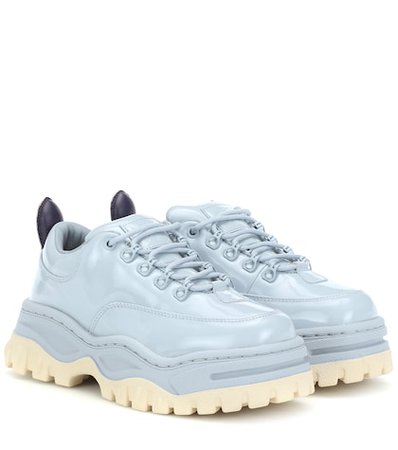 Angel patent leather sneakers