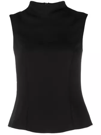 There Was One mock-neck Sleeveless Top - Farfetch