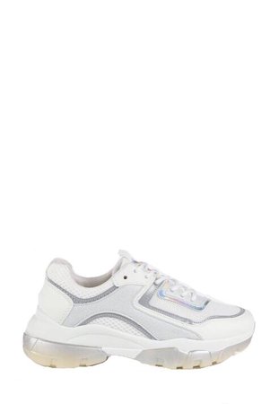 missguided reflective chunky trainers