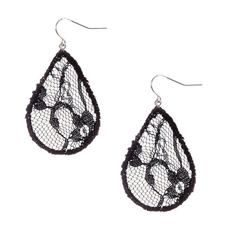 black lace metal necklaces and earrings - Google Search