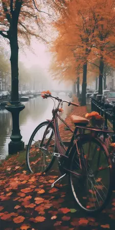 Autumn Amsterdam Wallpaper
