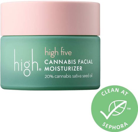 High Beauty - High Five Cannabis Seed Facial Moisturizer