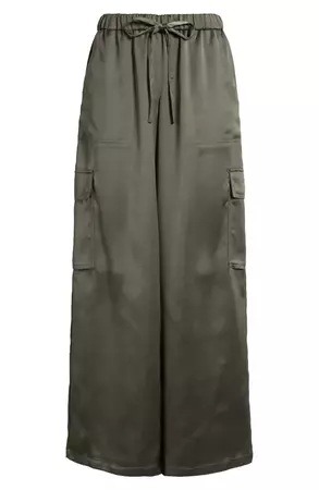 High-rise checked wool wide-leg pants in multicoloured - Saint Laurent