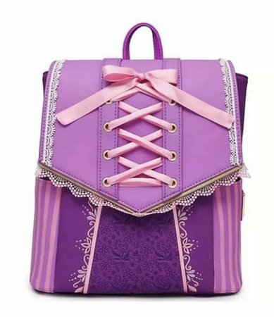 (November Pre-Order) Rapunzel Dress Loungefly Cosplay Backpack | Under the Sea Collectibles
