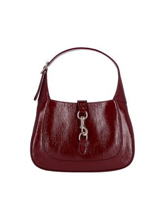 Gucci 'jackie' Small Shoulder Bag In Burgundy | ModeSens