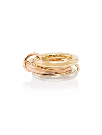 Spinelli Kilcollin 18kt Gold 3 Link Ring - Farfetch