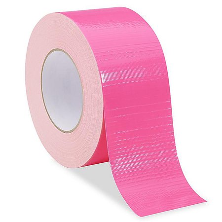 Uline Industrial Duct Tape - 3" x 60 yds, Fluorescent Pink S-20809FP - Uline