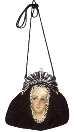 vintage doll purse